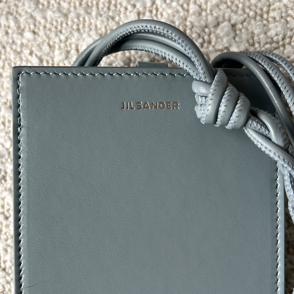 JIL SANDER Pale Blue Phone Holder - Picture 15 of 15